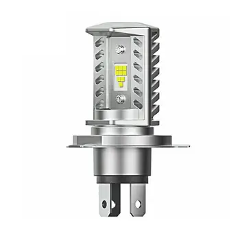 

H4 15W CSP 9SMD LED Motorcycle Headlight Bulb HID Hi/Low Beam 1600LM High Power