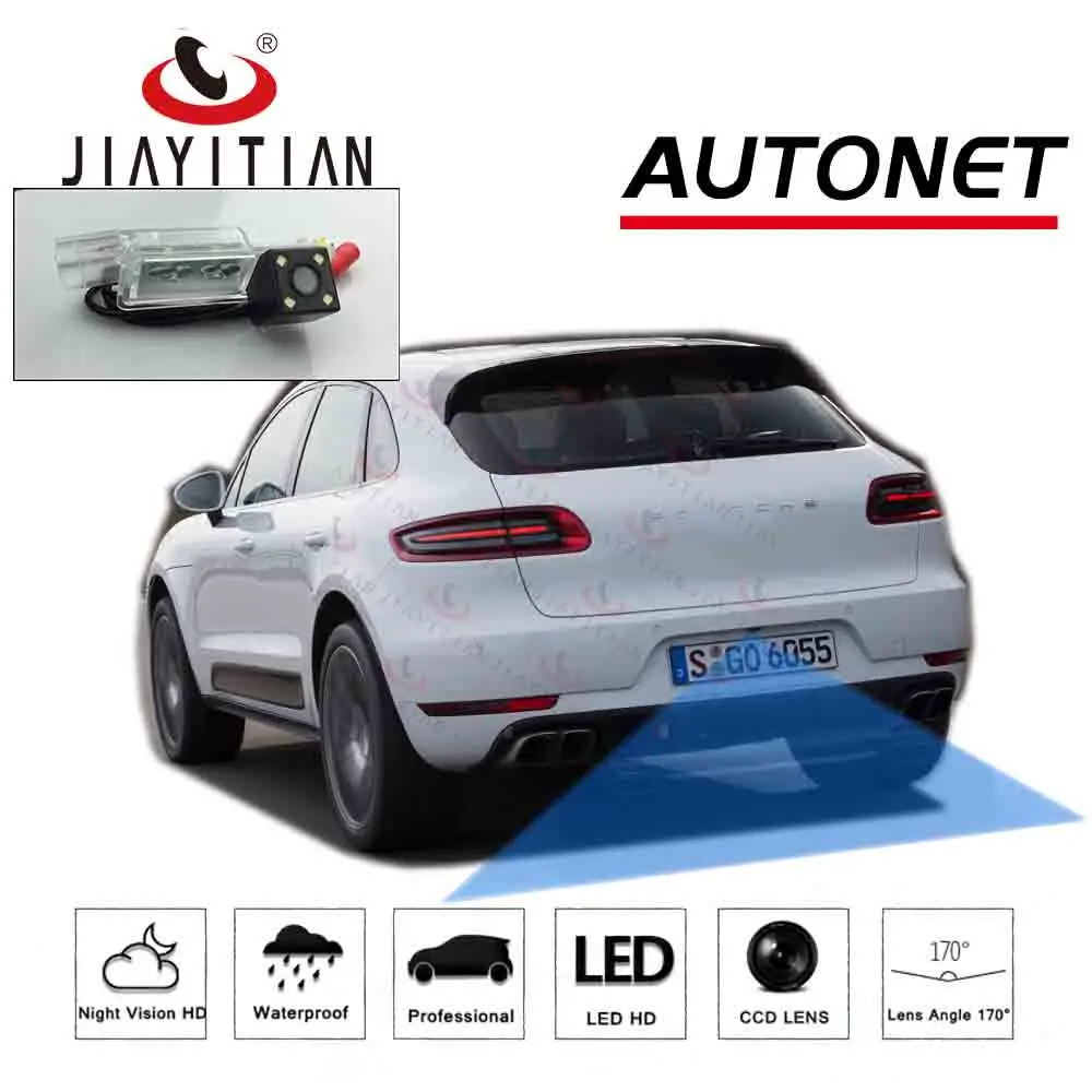 

Камера заднего вида JiaYiTian для Porsche Macan (95B), 2014, 2015, 2016, 2017, 2018, CCD, ночное видение, номерной знак, резервная камера