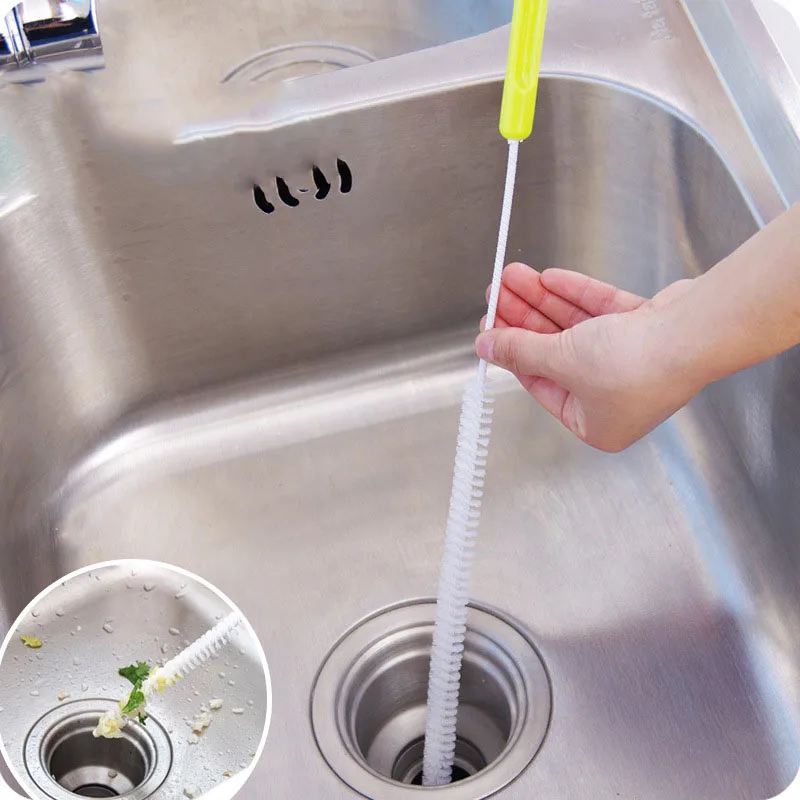 Dredging-Tools Cleaner Sink-Pipe Sewer Drain-Snake Bathroom Kitchen 71cm Extended