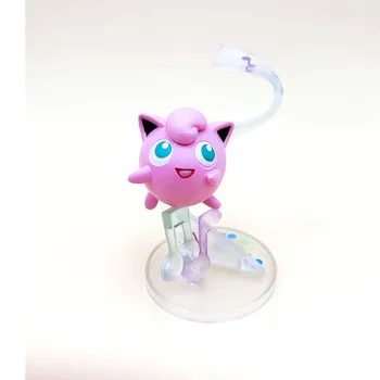 

Takara Tomy Pokemon Action Figure Toys 6pcs/set Rowlet Litten Cubone Eevee Collection Model Toys For Children