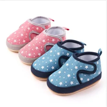 

New Baby Cotton Shoes Fashion Boys Girls Sneakers Soft Sole Infant First Walkers Antislip Newborn Casual Shoes