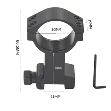 Тактический светильник M3012 с зажимом 20 мм для страйкбола, осветительный светильник, лазерный Пикатинни 20 мм, крепление для охоты