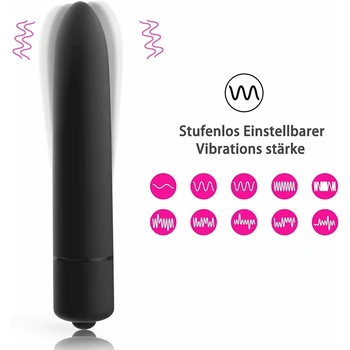 10 Speed Bullet Vibrator Waterproof Clitoris Stimulator Dildo Sex machine Toys For Woman adult vagina vibrating panties 6