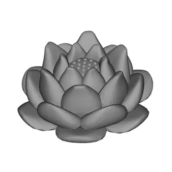 

3D Lotus Silicone Candle Mold for Soap Candle Aroma Wax Molds Decorating Resin Epoxy Plaster Concrete Crafts Mould