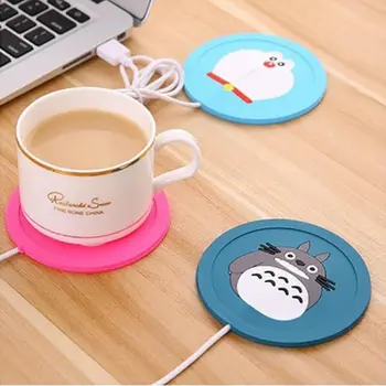 

Faroot 5V USB Silicone Electronic component Cup Heating Mat Warm Pad Electric Insulation Coaster for Coffee Tea Milk