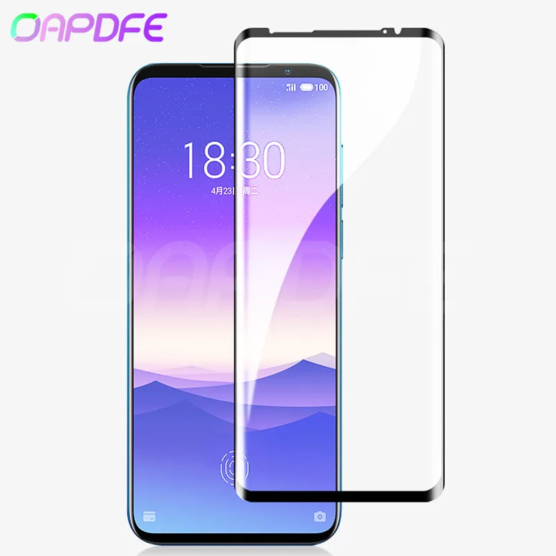 

9D Protective Glass For Meizu 16 th 16S 16X Plus Tempered Screen Protector Glass For Meizu X8 Note 8 9 M8 Pro 7 Plus Film Case
