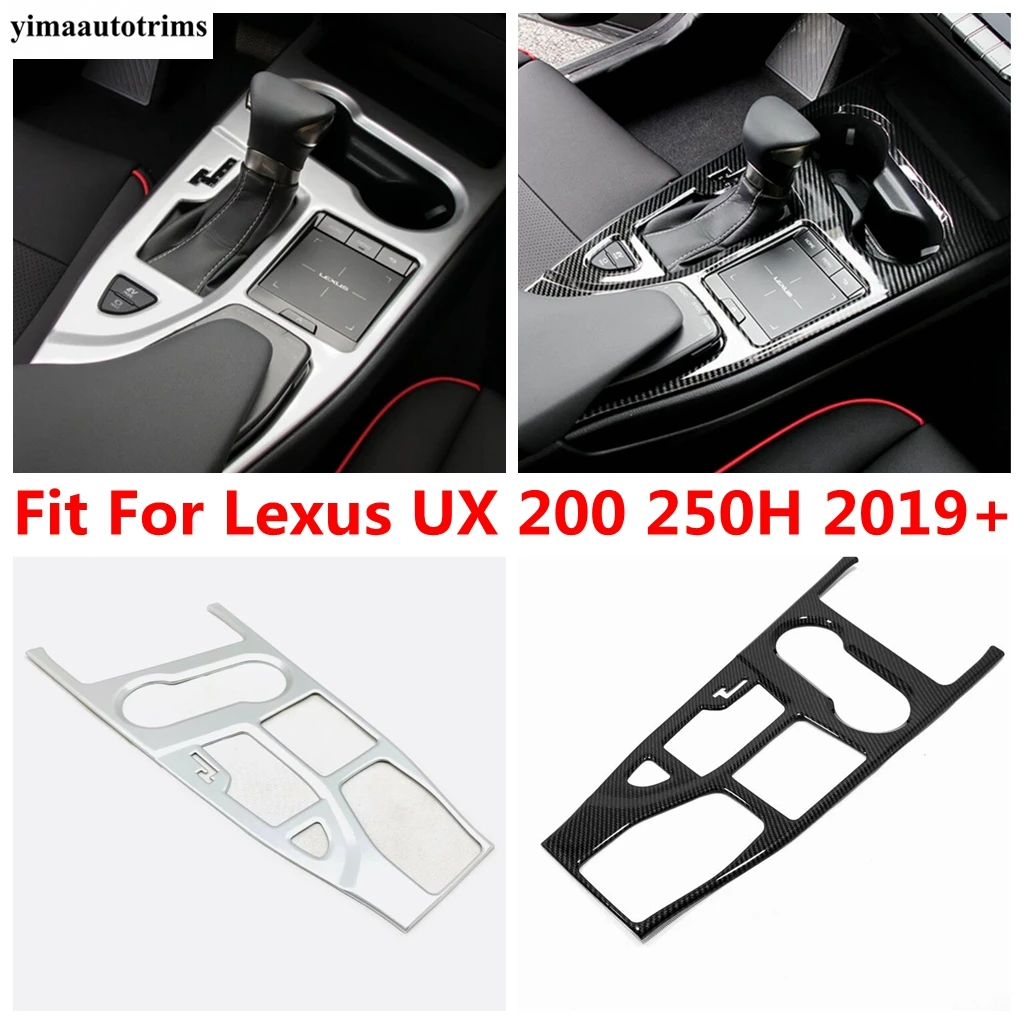 

Center Control Gear Box Shift Panel Decoration Cover Trim For Lexus UX 200 250H 2019 - 2023 ABS Matte / Carbon Fiber Accessories