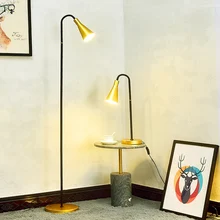 Американский пост-современный металлический торшер, минималистичный роскошный Индивидуальный Светодиодный светильник для гостиной, спальни, прикроватной тумбочки для кабинета, домашнего декора