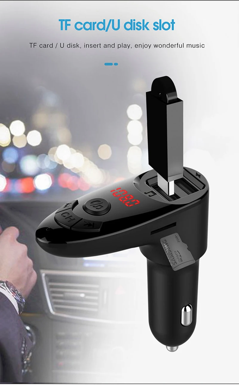 E0353 Bluetooth FM modulator (5)