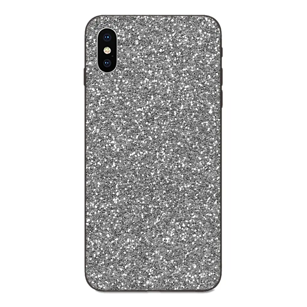 Мягкие чехлы-сумки: Серебряный, розовый, блеск дизайн ногтей для Xiaomi Redmi Note 3 3S 4 4A 4X5 5A 6 6A 7 7A K20 Plus Pro S2 Y2 Y3