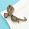 Wuli&baby Vintage Bowknot Brooches For Women Multicolor Rhinestone Flower Party Office Brooches Pins ► Photo 3/3