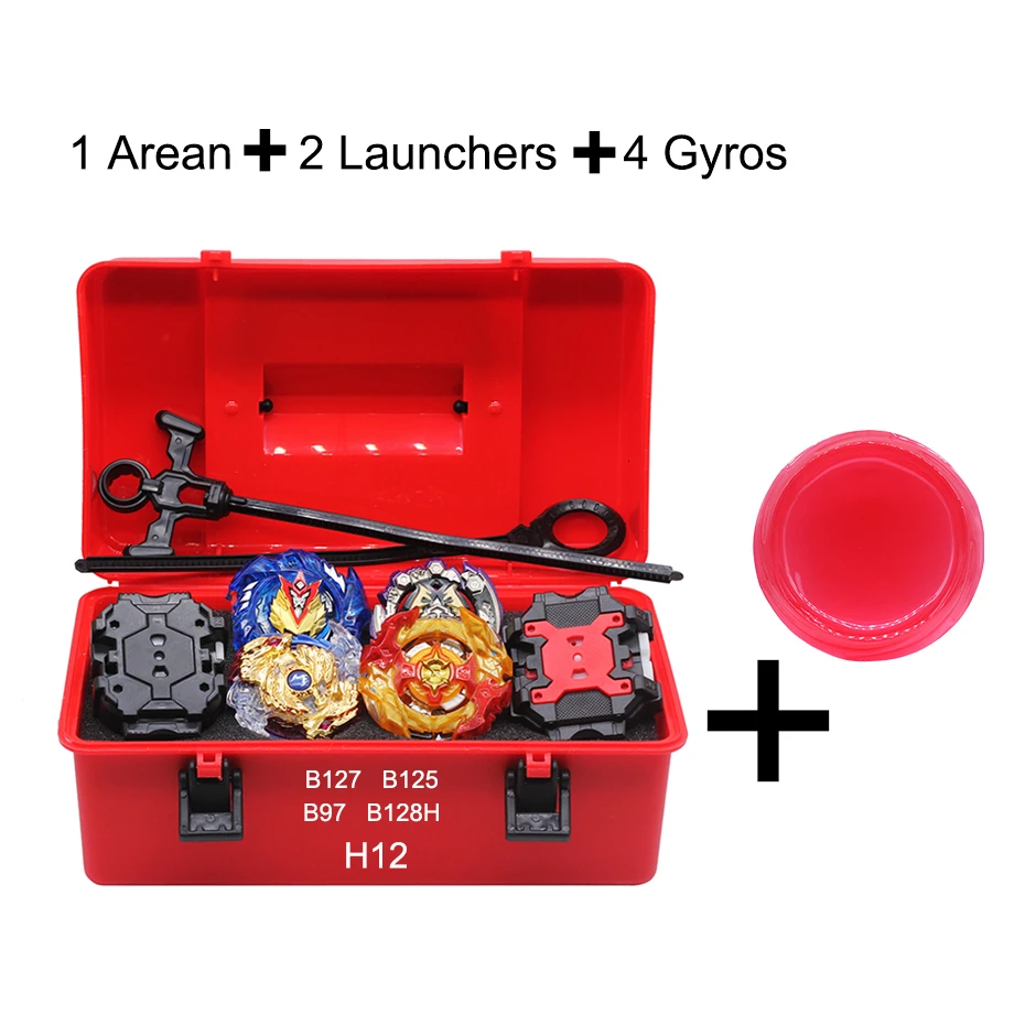 Takara Tomy Toupie Bey Bay Burst набор B149 B150 Металл Fusion Avec Lanceur Arean Burst Grip Launcher Дети лезвие коробка для лезвий мальчик - Цвет: H12