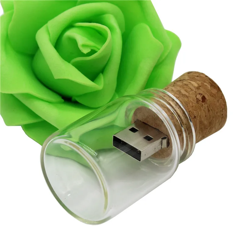 Напиши мне новый стиль дрейфующая бутылка usb + коробка 64 Гб карту флэш памяти с