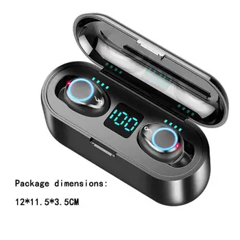 

Bluetooth 5.0 Headset TWS Wireless Earphones Stereo Headphones Mini Smart Earbud