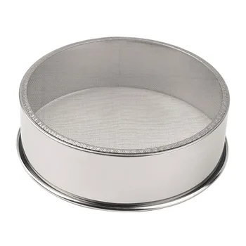 

Stainless Steel Mesh High Quality Flour Sifting Sifter Sieve Strainer Cake Baking Household Kitchen Tools new arrival