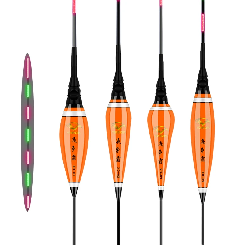 

Led Electronic Fishing Floats High Brightness Night Light Luminous Floats Buoy Composite Nano Fishing Bobbers Accessory
