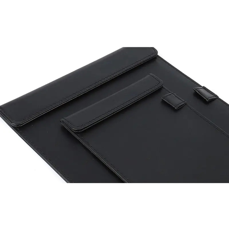 

PU Leather Cover A4 A5 Writing Clipboard Folder Student Papers WordPad Supplies