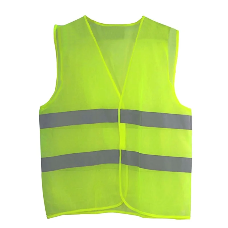 Outdoor Safety High Visibility Reflective Fluorescent Vest Sport Clothing Running Race Vest