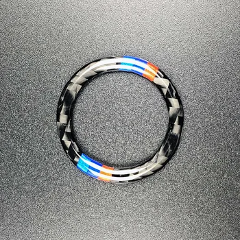 

Car Engine Start Stop Button Decoration Ring Trim Automobiles Auto Car Accessorie Styling For BMW 1/3/5 Series E87 E90 E60 320