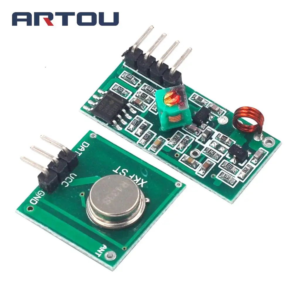 433 мгц радиочастотный передатчик и приемник модуль ссылка комплект для ARM/MCU WL DIY 315