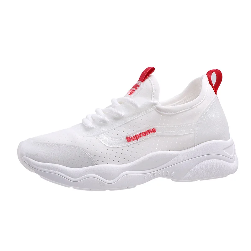 

2020 Summer Korean Version Versatile Breathable Women's Running Shoes Casual Sports Trend Breathable Women's Single Shoes