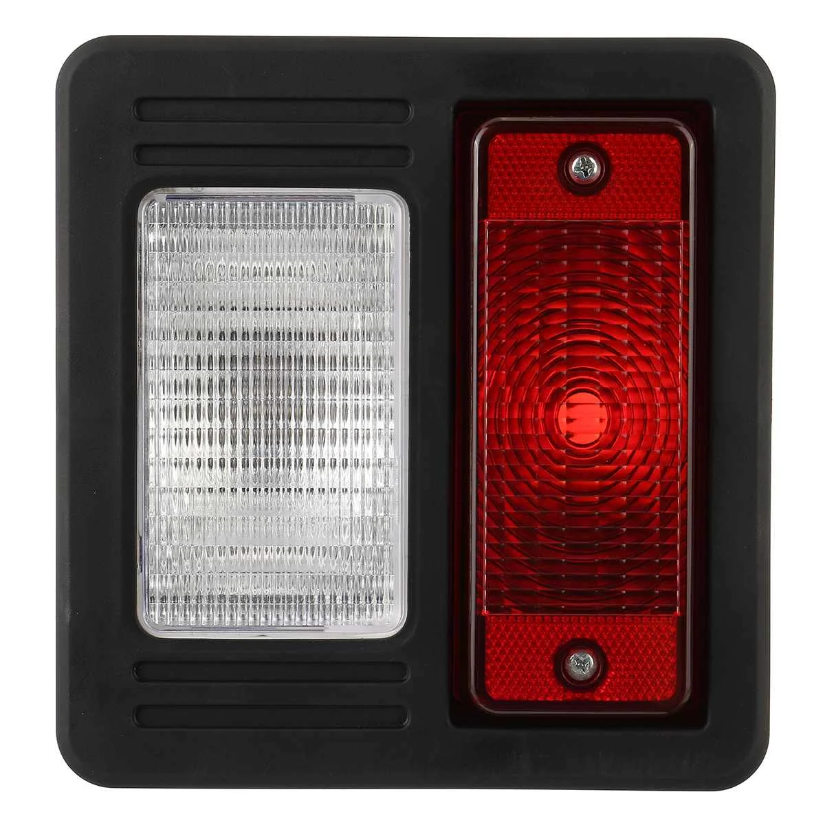 US $36.59 12pcs LED Tail Light Assembly Turn Signal Rear Light Lamp Indicator Amber Reverse Taillight Loader for Bobcat 763 Skid Steer