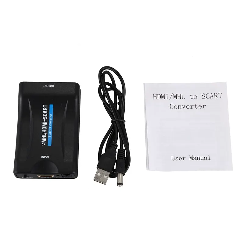 Hdmi конвертер/переходник в scart Переходник Hdmi-scart HD видео конвертер 1080P