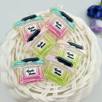

10pcs Perfume Bottle Resin Decoration Crafts Flatback Cabochon Embellishments For Scrapbooking Beads Diy Accessories