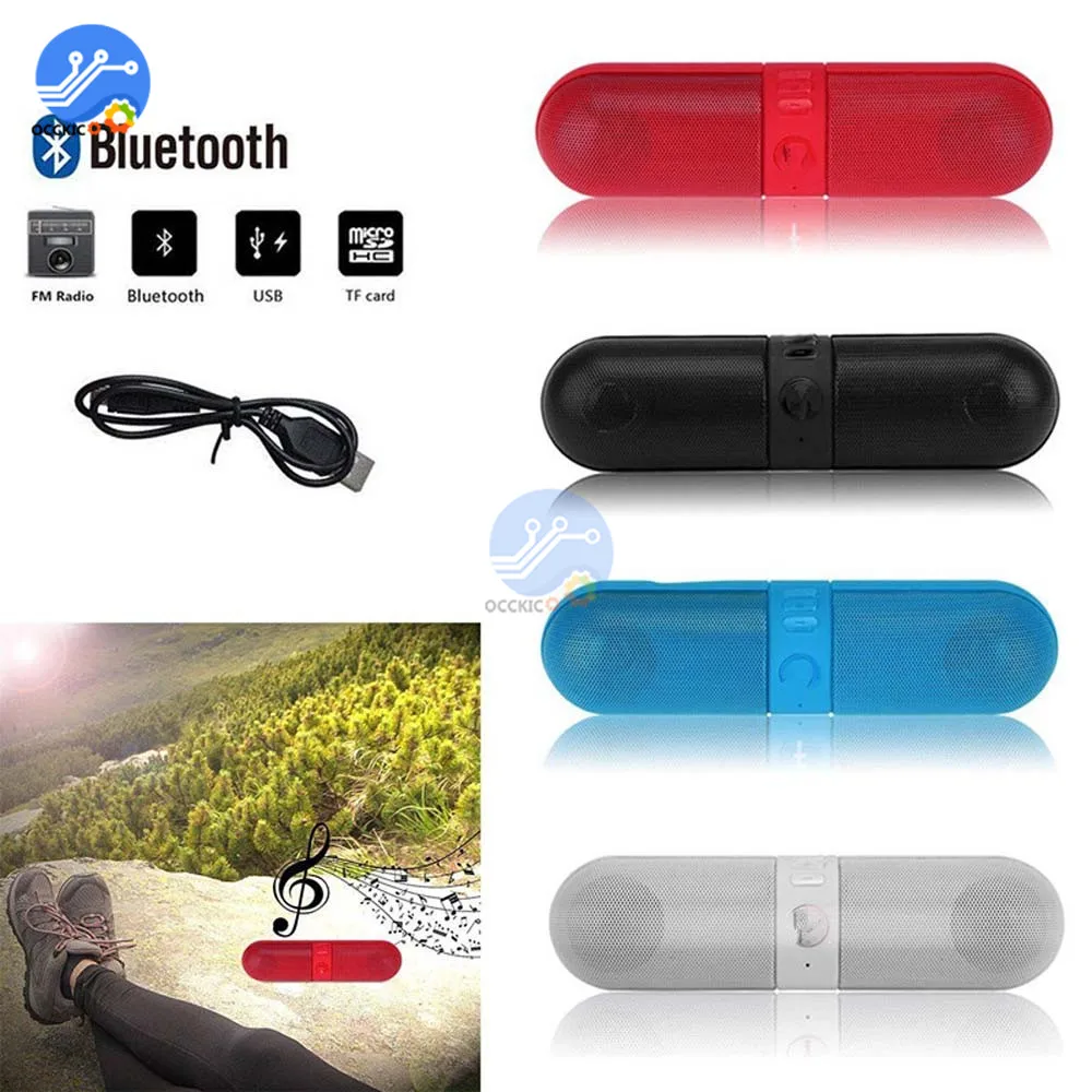 

Portable Bluetooth Speaker Soundbar Wireless Loudspeaker Sound Audio Stereo Music Play Surround Outdoor Portable Speaker