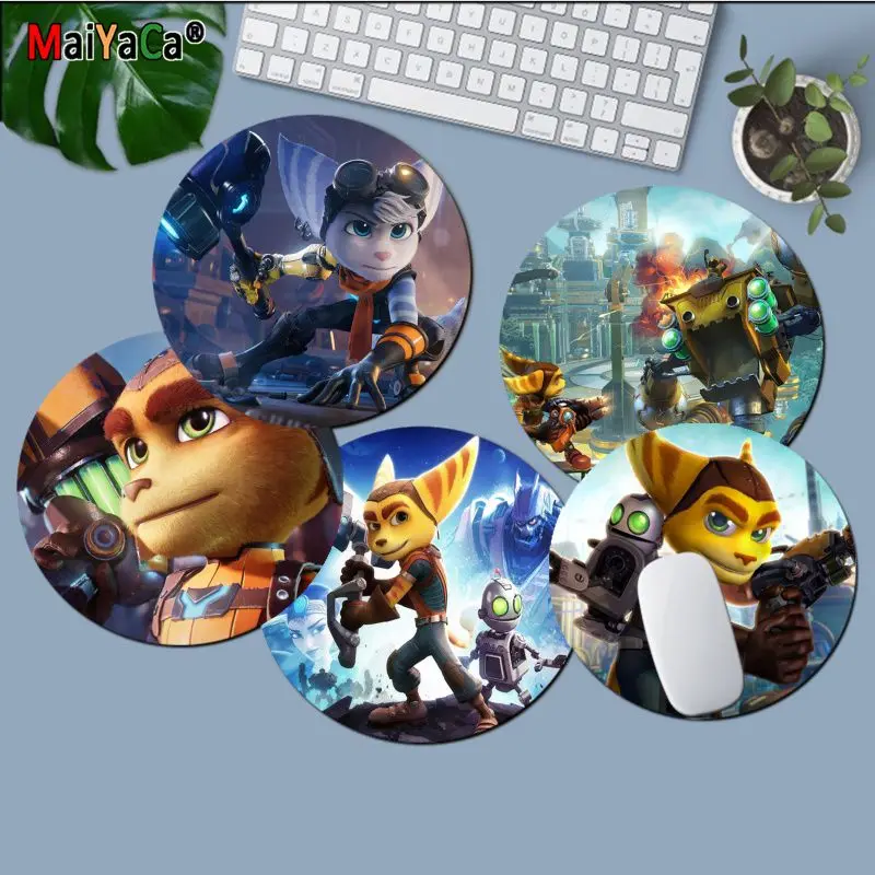 Tappetino Per Mouse In Gomma Resistente Maiyaca Ratchet And Clank Tappetino Per Scrivania Per Computer Per I Giochi