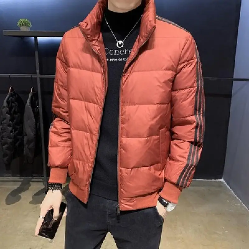 

Men's Down Jacket 2022 Winter Cotton-Padded Jacket Short Padded Men's Jacket Thick Casual Down Padded Jacket Men M-4Xl Hot Sale