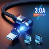 GETIHU's 3A Magnetic Phone Cable offers fast charging with a 540° rotating design for ultimate convenience. Compatible with iPhone, Samsung, Huawei, and Xiaomi, it features a dustproof plug and LED indicator. Available in black, red, or silver, in lengths of 1m or 2m. Perfect for hassle-free connectivity. GETIHU 3A 540 Rotate Magnetic Phone Cable Micro USB Type C Charger Magnet Charging Cord For iPhone 11 Pro XS Max Samsung Xiaomi <p>Experience seamless charging with the acgicea Micro USB Cable. Available in 1 m, 2 m, and 3 m lengths, it features a durable nylon weave and alloy connectors. Delivering a 2A maximum current, it ensures fast and reliable power for Samsung, Xiaomi, Huawei, and Android devices.</p>
