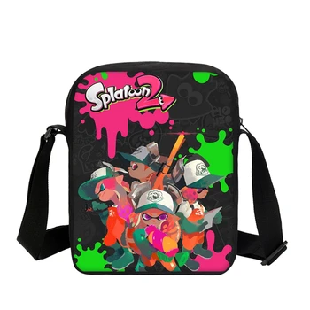 

2019 3D Cute Kids Children Handbags Girls Mini Splatoon 2 Crossbody Bags Boys Shoulder Bag Gift Purse Crossbody Bag Coin Purse