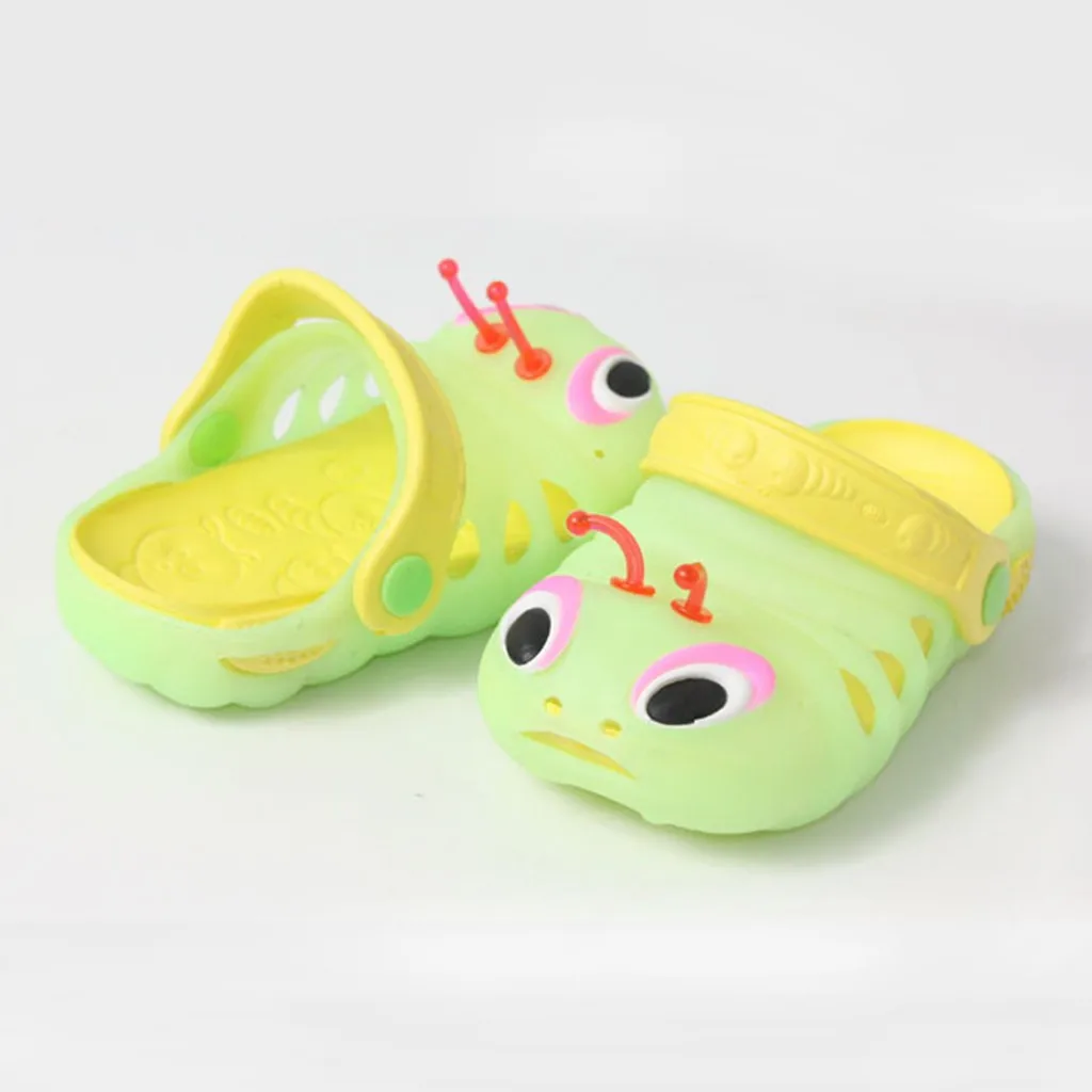 New Baby Kids Shoes Sandals Toddler Baby Boys Girls Cute Cartoon Beach Sandals Slippers Flip Shoes Toddler Sandals Princess