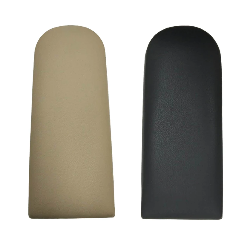 Новая Черная бежевая кожаная крышка подлокотника центральной консоли для VW Golf MK4