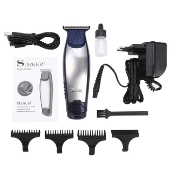 

Portable USB Electric Men Hair Trimmer Clipper Shaver Barber Haircut Machine Set Barber Razor Hot Sale