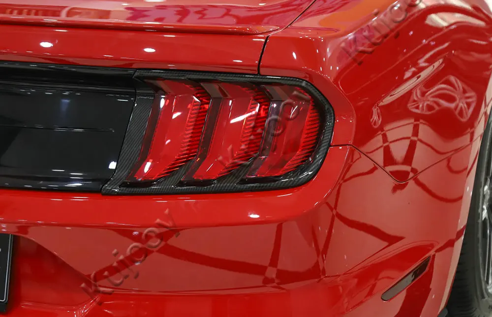 Для Ford Mustang+ задний фонарь для автомобиля, рамка для украшения, покрытие стикер для отделки автомобиля