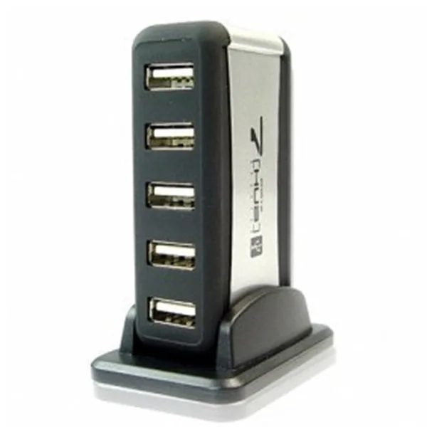 Вертикальный usb-хаб с 7 ртами, держатель для кабеля для ноутбука с блоком питания