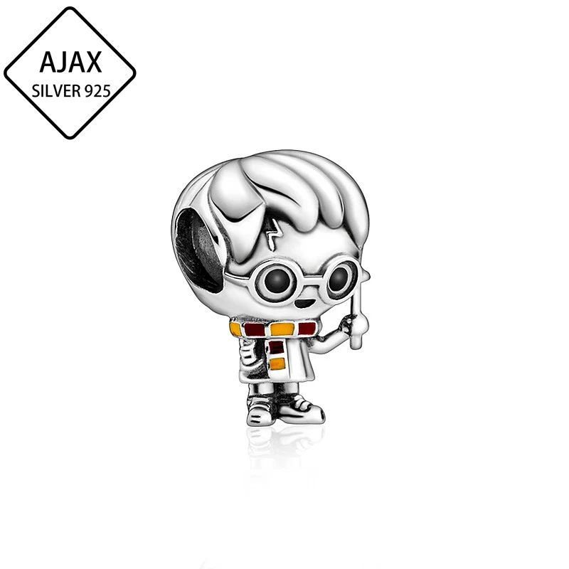 

Ajax 925 Sterling Silver Pendant Charms Harry Fit Charm Bracelet