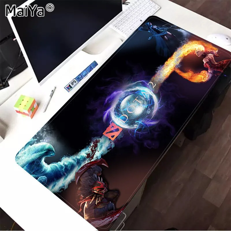 Lock Edge 30x80cm Maiya My Favorite DOTA 2 индивидуальные коврики для мышки ноутбук коврик для мышки в стиле аниме большой коврик для мыши клавиатуры коврик - Цвет: Lock Edge 30x80cm