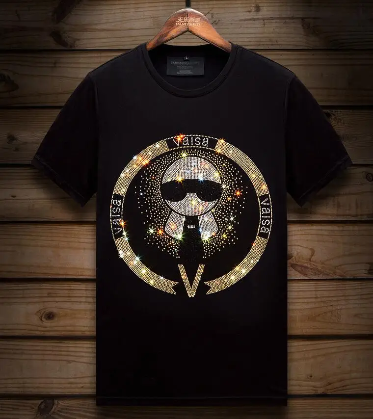 Мужская футболка с коротким рукавом и круглым вырезом 2020 | одежда