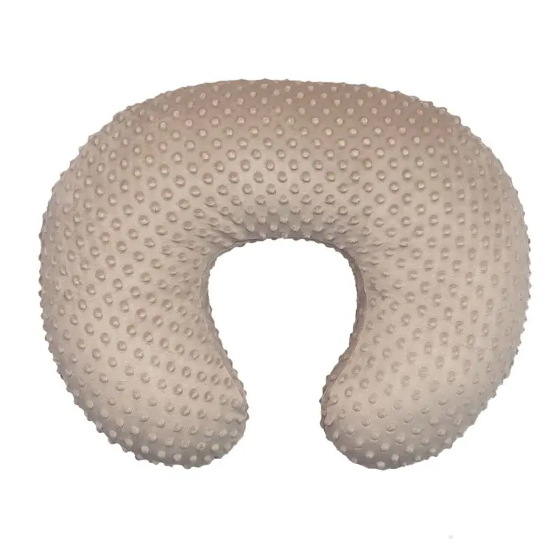 Soft Nursing U-shaped Pillow Slipcover Baby Breastfeeding Pillow Cover for Infants