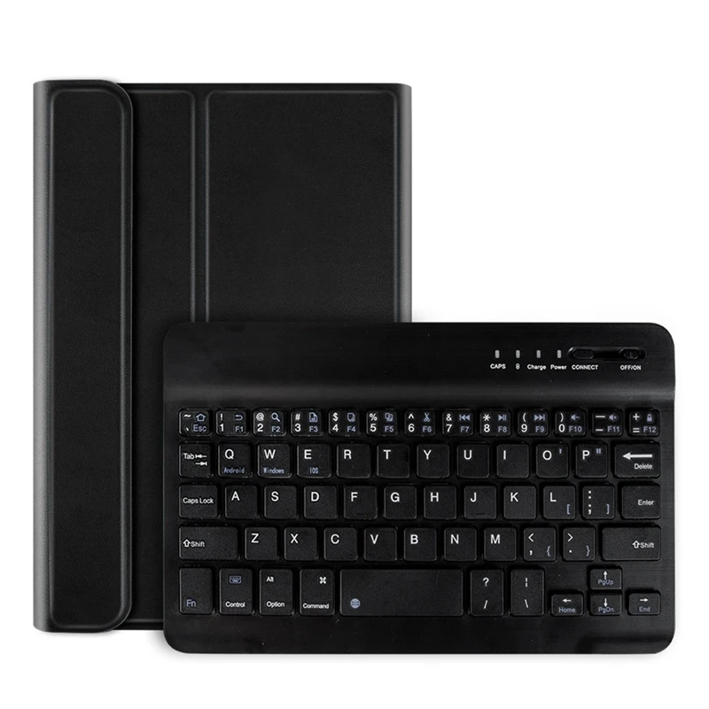 Кожаный чехол с подставкой для клавиатуры и Bluetooth защитный Lenovo Tab M10 Plus |