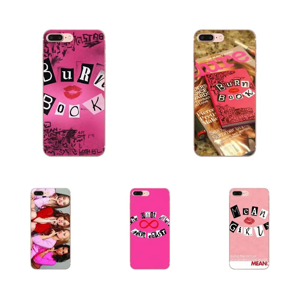 Ожог книга Mean Girls для Galaxy Grand A3 A5 A7 A8 A9 A9S On5 On7 Plus Pro Star 2015 2016 2017 2018 мягкий чехол
