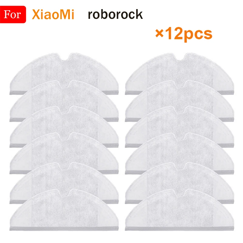 Dry Wet Mop Cleaner Cloth Rag Accessories XiaoMi Roborock S5 S5Max S50 S51 S55 S6 S60 S6 Pure MaxV Vacuum Mop Clean Parts replacement kit accessories robot vacuum cleaner accessories