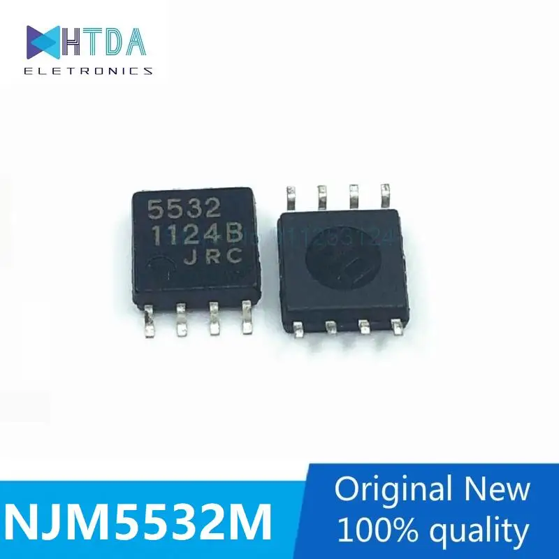 5pcs/lot Njm5532m Njm5532 Jrc5532 5532 Sop-8 - Integrated Circuits ...
