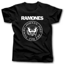 RAMONES S-XXXXXL рубашка панк рок группа музыка RAMONE 5XL хлопок классический уникальный Топы Футболка