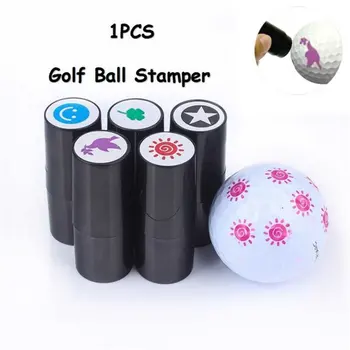 

Outdoor Sports Quick-dry Plastic Golf Ball Stamper Stamp Marker Impression Seal Golf Club Accessories Golfer Souvenir Gift