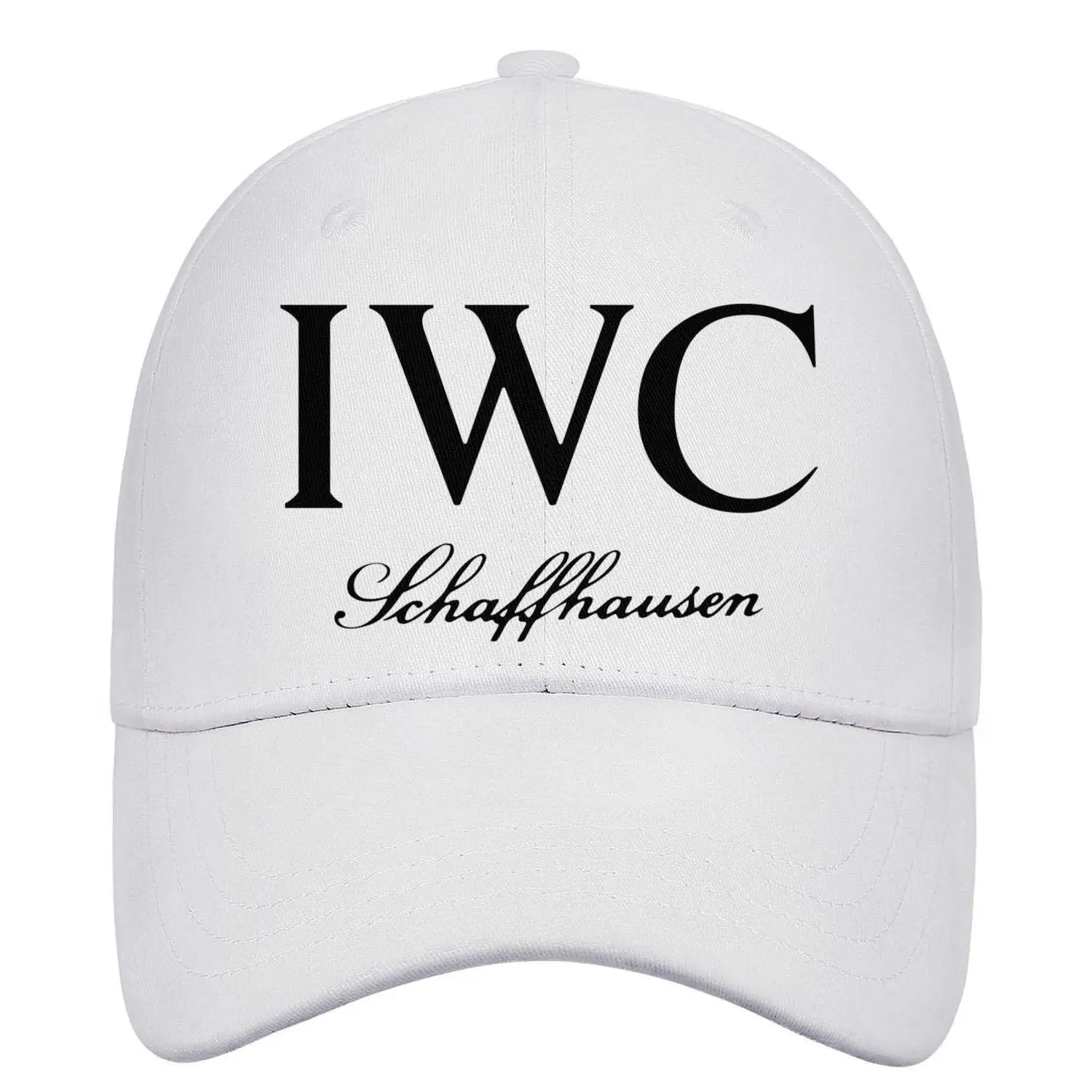 Классическая Бейсболка унисекс Iwc-schaffhausen-логотип-прозрачный-профиль мыть хлопок Кепка водителя грузовика