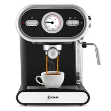 Полуавтоматическая эспрессо-кофемашина в итальянском стиле, Кофеварка 220v Home 1000w 20 бар